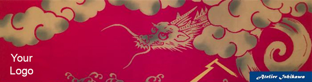 Red with Golden Dragon